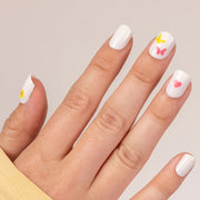 RED ASPEN NAIL DASHES- Aspen Blossom Nail Art Stickers