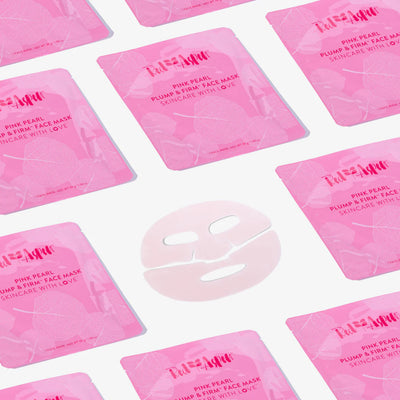 RED ASPEN NAIL DASHES-  Pink Pearl Plump & Firm Face Mask