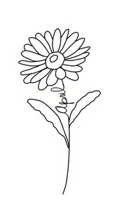APRIL Birth Flower Waterproof Sticker |  Original Artwork by Brandy Bell