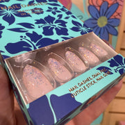 RED ASPEN NAIL DASHES- Rainee Loves The Ritz (Medium Almond)