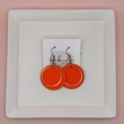 HALO- SUEDE + STEEL *Limited Edition* COLLECTION || <BR> MATTE NEON ORANGE (*Choose Halo finish)