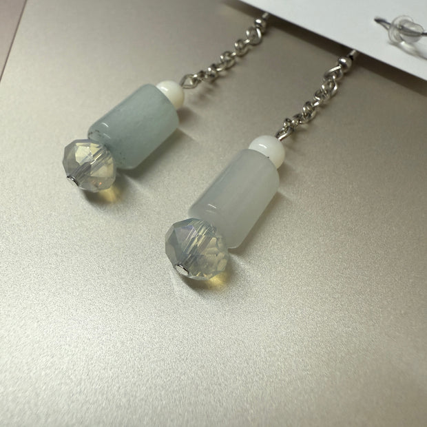 Handmade Dangle Beaded Earrings || by Brandy Bell - ONE OF A KIND (5)