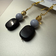 Handmade Dangle Beaded Earrings || by Brandy Bell - ONE OF A KIND (6)