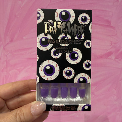 RED ASPEN NAIL DASHES- Spooktacular Sidonia (Short Square)