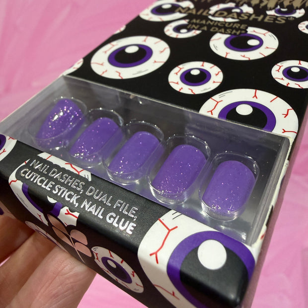 RED ASPEN NAIL DASHES- Spooktacular Sidonia (Short Square)