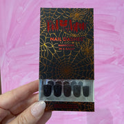 RED ASPEN NAIL DASHES- Boo La La, Bindi (Short Square)