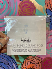GREETING CARD by Brandy Bell ||  Hand-drawn & printed in the USA - Happy Birthday! Love, Mom's Favorite