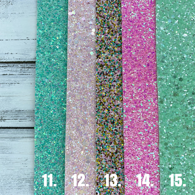Poppy- 3 PACK (Choose your colors) - Glitter Stud Earrings
