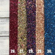 Poppy- 3 PACK (Choose your colors) - Glitter Stud Earrings