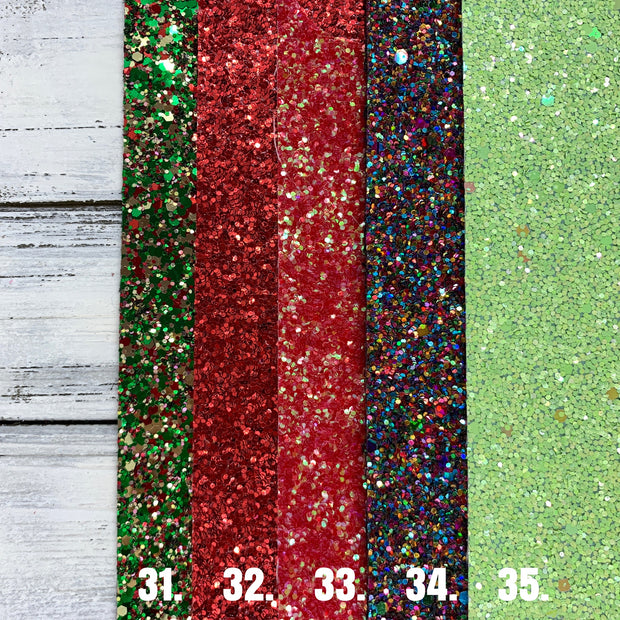 Poppy- 3 PACK (Choose your colors) - Glitter Stud Earrings