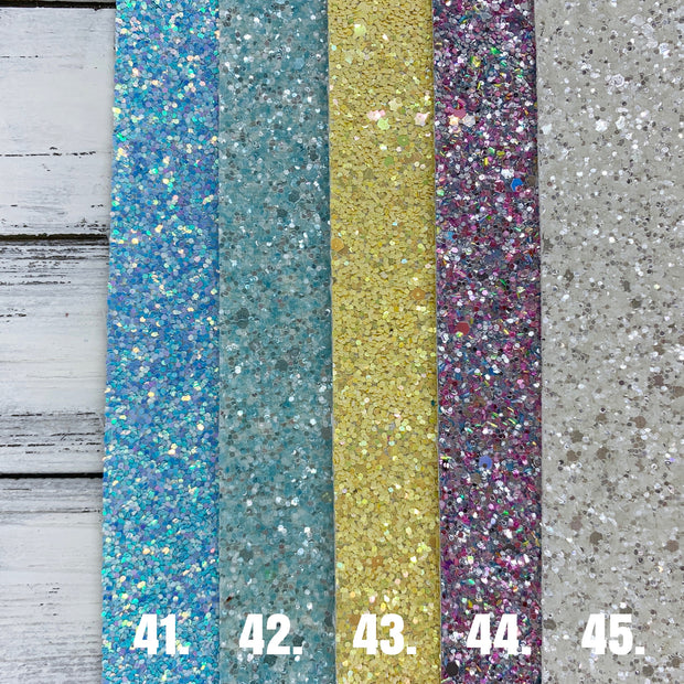 Poppy- 3 PACK (Choose your colors) - Glitter Stud Earrings
