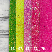 Poppy- 3 PACK (Choose your colors) - Glitter Stud Earrings