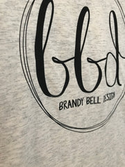 BBD T-Shirt | Oatmeal Fleck Ladies Fit