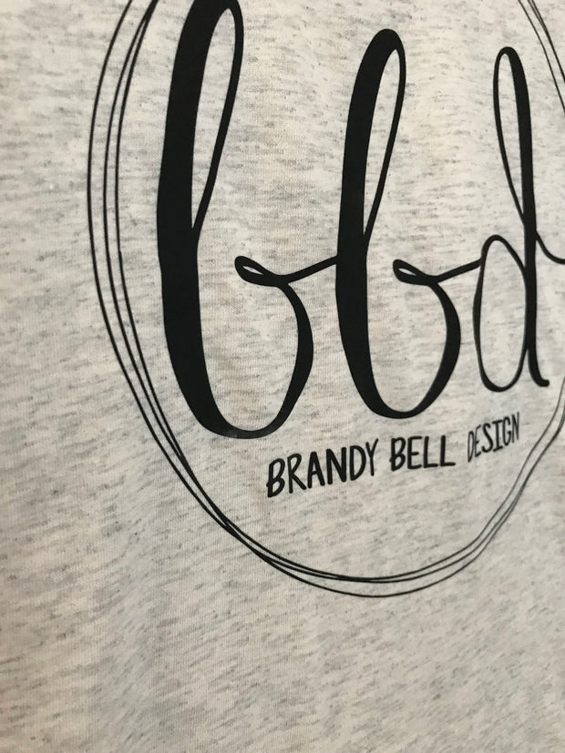 BBD T-Shirt | Oatmeal Fleck Ladies Fit