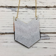 EMERSON - Leather Necklace  ||  SHIMMER ROSE GOLD, METALLIC ROSE GOLD, SHIMMER BLACK