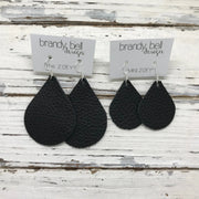 ZOEY (3 sizes available!) -  Leather Earrings  ||  VALENTINE DOGS (FAUX LEATHER)