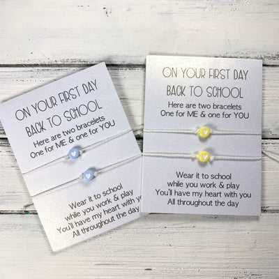 BACK TO SCHOOL Bracelet Set