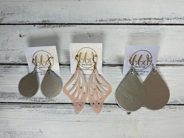 BUTTERFLY WINGS -  Earrings  ||   <BR> WATERPROOF, SEMI-TRANSPARENT JELLY MATERIAL <BR> BLUE