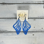 BUTTERFLY WINGS -  Earrings  ||   <BR> WATERPROOF, SEMI-TRANSPARENT JELLY MATERIAL <BR> BLUE