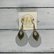 SUEDE + STEEL *Limited Edition* MINI ZOEY  || GOLD BRASS LEAF, <BR> SHIMMER ROSE GOLD