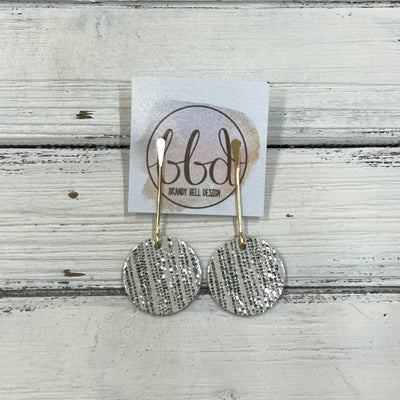 SUEDE + STEEL *Limited Edition* COLLECTION ||  <br> GOLD POST DROP || <br>  SILVER SANDS ON TAUPE