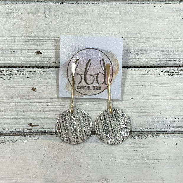 SUEDE + STEEL *Limited Edition* COLLECTION ||  <br> GOLD POST DROP || <br>  SILVER SANDS ON TAUPE