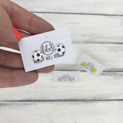 CAROL (SPORTS) - Faux Leather Stud Earrings   ||  YOU CHOOSE: SOCCER, BASEBALL, SOFTBALL, BASKETBALL, VOLLEYBALL