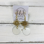 SUEDE + STEEL *Limited Edition* COLLECTION || <BR> GOLD SUNBURST, <BR> PEARL WHITE