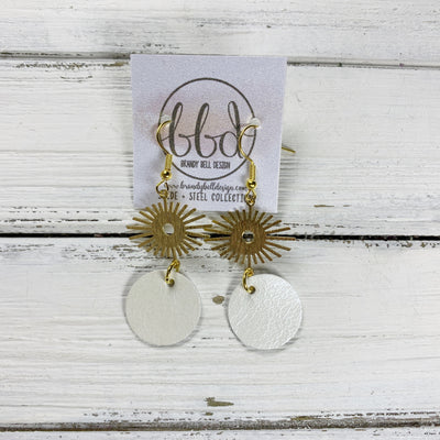 SUEDE + STEEL *Limited Edition* COLLECTION || <BR> GOLD SUNBURST, <BR> PEARL WHITE