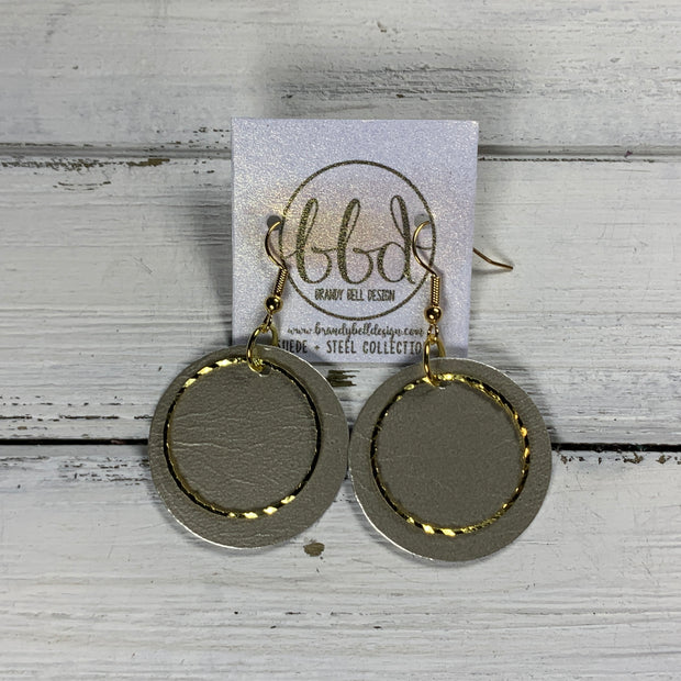 HALO- SUEDE + STEEL *Limited Edition* COLLECTION || <BR>   METALLIC CHAMPAGNE SMOOTH (*Choose Halo finish)