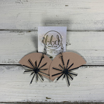 SUEDE + STEEL *Limited Edition* COLLECTION || <BR>  SILVER BRASS SUNBURST, <BR> MATTE BLUSH PINK