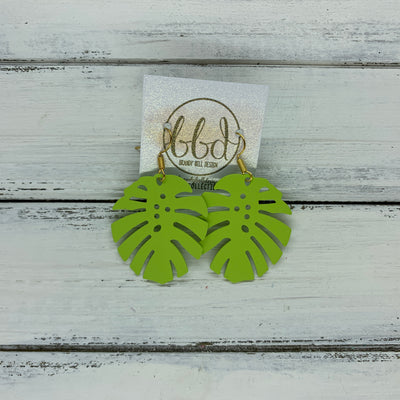 LIMITED EDITION *METAL* PALM COLLECTION ||  <BR>  LIME (GOLD HOOK)