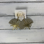 SUEDE + STEEL *Limited Edition* COLLECTION || <BR>  GOLD BRASS SUNBURST, <BR> SHIMMER CHAMPAGNE
