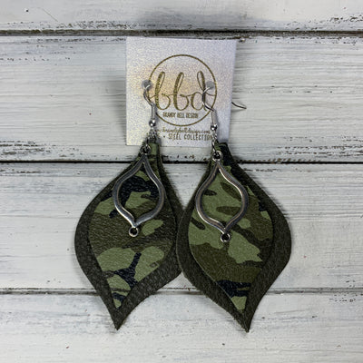 SUEDE + STEEL *Limited Edition* COLLECTION || <br> SILVER CHARM, <BR> GREEN CAMOUFLAGE, <BR> MATTE OLIVE