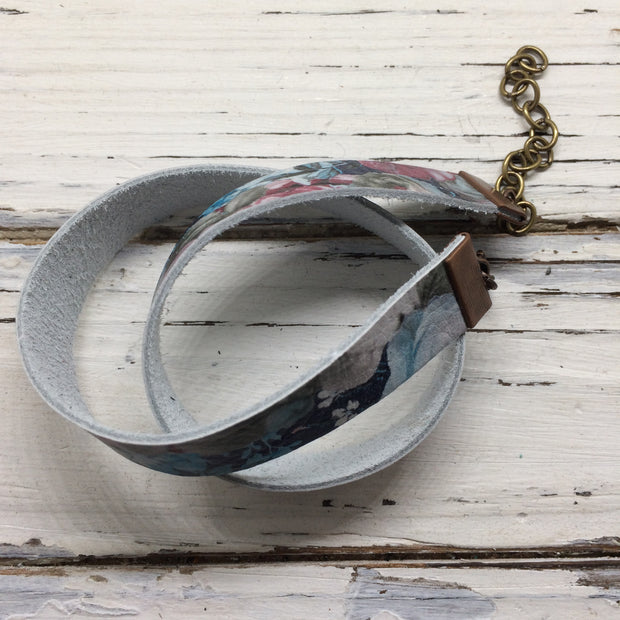 ANGEL - WRAP BRACELET / CHOKER NECKLACE - handmade by Brandy Bell Design || VINTAGE FLORAL