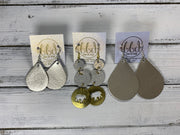 SUEDE + STEEL *Limited Edition* COLLECTION ||  <br> BRASS ELEPHANT CUT OUT  || MATTE AQUA MINT SMOOTH