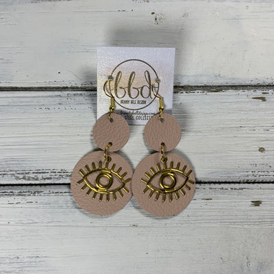 SUEDE + STEEL *Limited Edition* COLLECTION ||  <br> GOLD BRASS EYE   || <br> MATTE BLUSH PINK