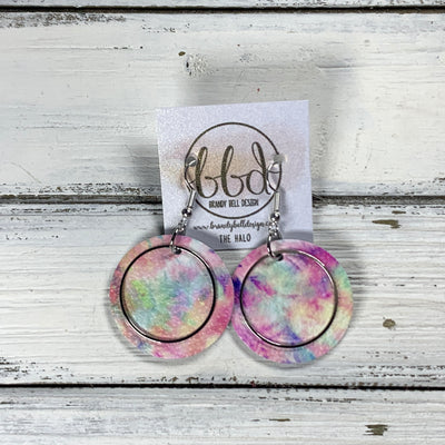 HALO- SUEDE + STEEL *Limited Edition* COLLECTION || <BR> PINK TIE DYE (*Choose Halo finish)