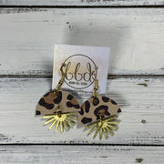 SUEDE + STEEL *Limited Edition* COLLECTION || <BR> GOLD SUNBURST <BR> CARAMEL CHEETAH