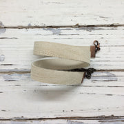 ANGEL - WRAP BRACELET / CHOKER NECKLACE - handmade by Brandy Bell Design || Ivory Multi size Dots