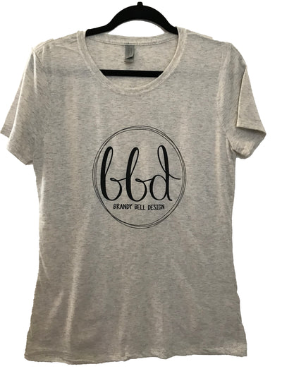 BBD T-Shirt | Oatmeal Fleck Ladies Fit